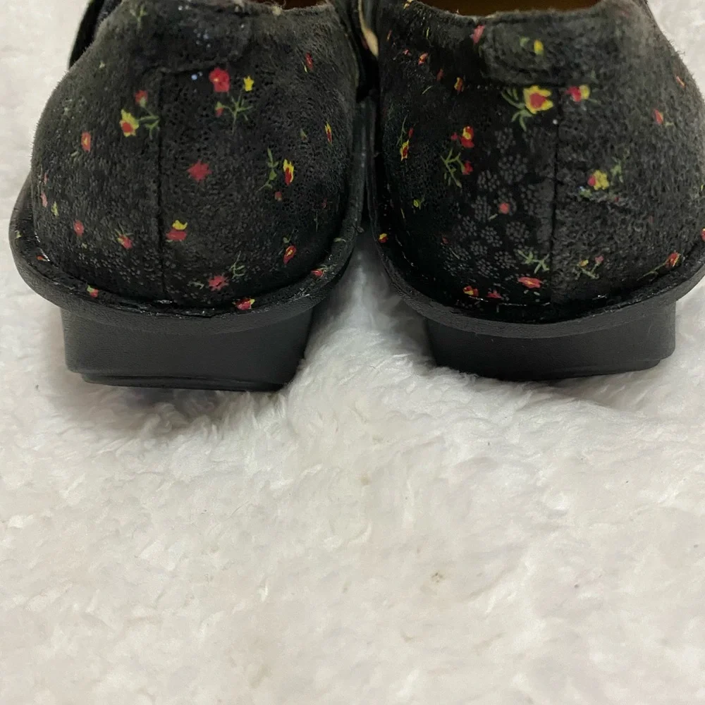 Alegria leather floral Mary Jane shoes - Picture 9 of 12